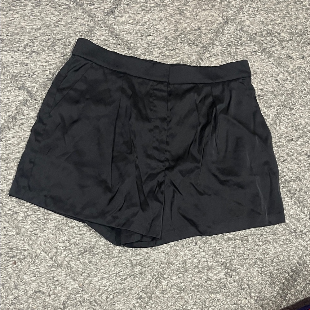 Abercrombie & Fitch Elegant Black High Waist Shorts